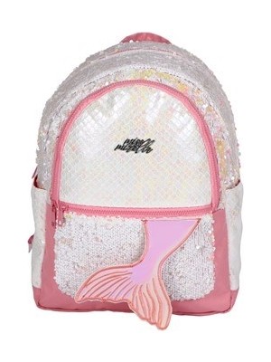 Mirella Pullu Deniz Kızı Figürlü Okul Çantası Kız Çocuk Pembe