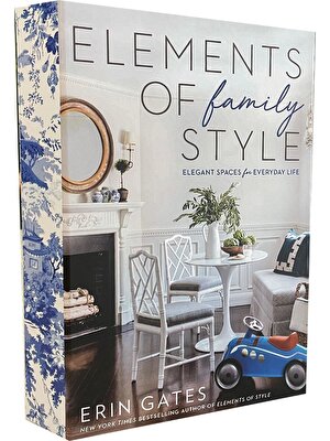 Lyn Home & Decor Family Elements Dekoratif Kitap Kutu