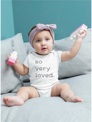 Limon Bebek So Very Loved Baskılı Bebek Zıbını