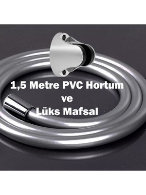 Mayaglory Avangarde Duş Seti Pvc Garantili Hortum Lüks Mafsal