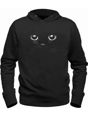 Alfa Tshirt Black Cat Siyah Sweatshirt