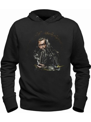 Alfa Tshirt Lord Of The Rings Kapşonlu Sweatshirt