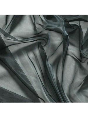 Ak-teks Tekstil Tül Siyah İnce Astar Kumaş ( 150Cm En ) Dekor, Evtekstil, Giyim