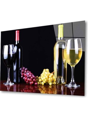 Idealizbiz Meyveler Cam Tablo 4mm Dayanıklı Temperli Cam