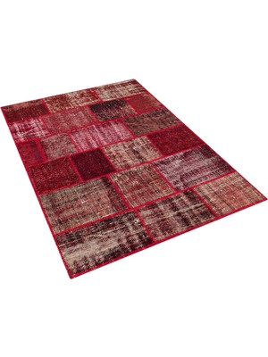 Sempati Halı Eskitme El Dokuma Patchwork Halı 120 x 180 cm 5630