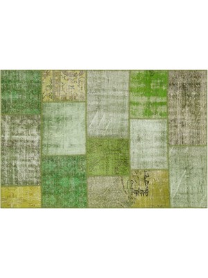 Sempati Halı Klasik Modern Patchwork Eskitme Halı 120 x 180 cm 5650