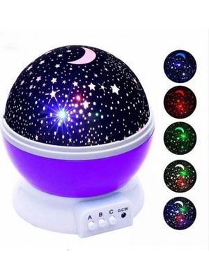 Starmax Starmaster Yıldız Yansıtmalı Küre Tip Gece Lambası