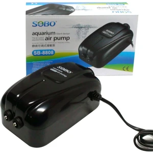 SB-8808 2 Çıkışlı Akvaryum Hava Motoru