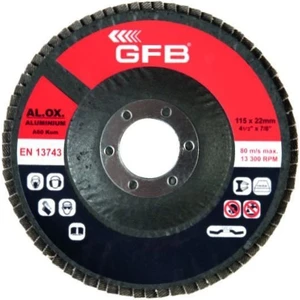 10 Adet Alüminyum Flap Disk Zımpara 115MM-120 Kum