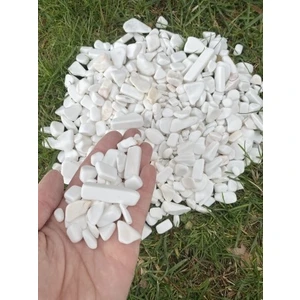 Beyaz Dolomit Taş 1 kg 1-3 cm Vazo Dibi Taşı Dekoratif Akvaryum Bahçe Süs Taşları Saksı Taşı