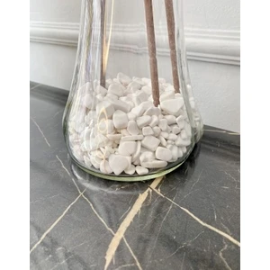 Beyaz Dolomit Taş 2 kg 1-3 cm Vazo Dibi Taşı Dekoratif Akvaryum Bahçe Süs Taşları Saksı Taşı