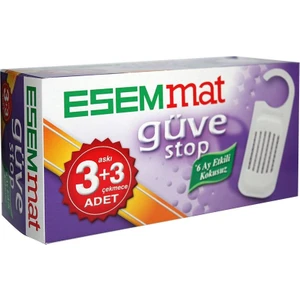 Güve Stop (3 Askı + 3 Çekmece)