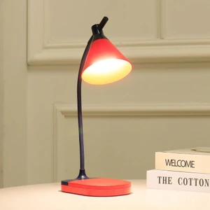 Koni Şarjlı Gece Masa Lambası Dokunmatik 3 Farklı LED Işıklı