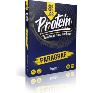 Netfen Yayınları 8. Sınıf LGS Protein Yeni Nesil Paragraf Soru Bankası