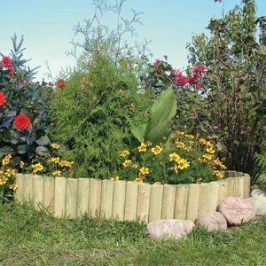 Ahşap Bordür Çit 30 cm Yükseklik 150 cm Uzunluk