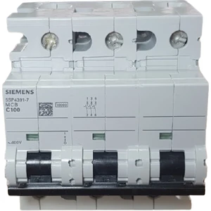 3X100A C/10KA Otomatik Sigorta Sıemens