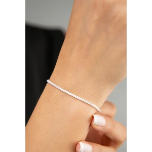 Elika Silver Kadın Su Yolu Model 925 Ayar Gümüş Bileklik