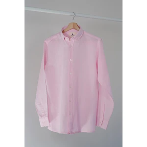 Adam Boxes Slim Fit Düğmeli Yaka Gömlek Neo-Epherest Pembe