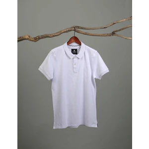 Adam Boxes Erkek Polo Yaka T-Shirt Neo-Tune Beyaz