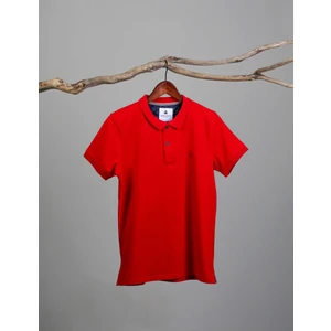 Adam Boxes Erkek Polo Yaka T-Shirt Neo-Tune Kırmızı