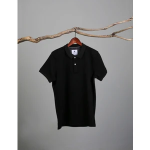 Adam Boxes Erkek Polo Yaka T-Shirt Neo-Tune Siyah