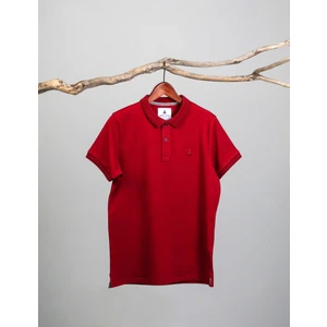 Adam Boxes Erkek Polo Yaka T-Shirt Neo-Essential Bordo