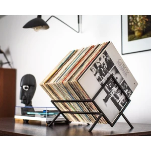 Metal Plak Organizer, Dergilik, Kitaplık, Plaklık