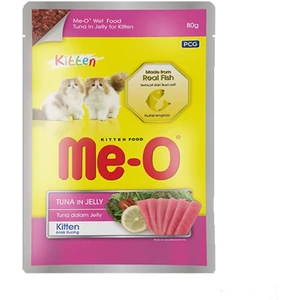 Me-O Pouch Ton Balıklı Jöle Içinde Yavru Kedi Konservesi 80 gr