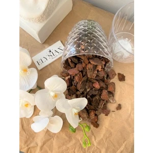 Orkide Toprağı Vitaminli Doğal Çam Kabuğu 3 Litre Besleyici Düzenleyici Toprak