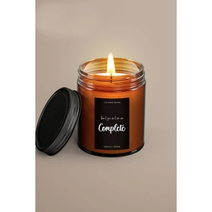 Lyn Home & Decor Complete Amber Kavanoz Mum 9oz
