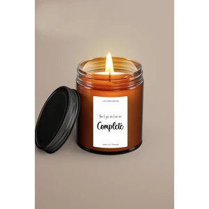 Lyn Home & Decor Complete B Amber Kavanoz Mum 9oz
