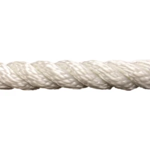 Ocean Marine Polyester Halat 3 Kollu 18 mm Beyaz
