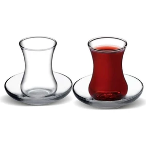 GLASS4YOU Hatıra Çay Seti 6 Kişilik 12 Parça