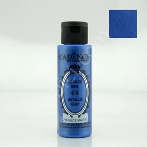 Metalik Boya  218 Gece Mavisi 70 ml