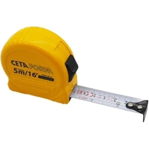 Ceta Form P05A-0519 Compact Şerit Metre (Inch/Metrik) 5mt - 16ft