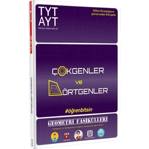Tonguç Akademi Kampüs TYT-AYT Geometri Fasikülleri - Çokgenler Ve Dörtgenler