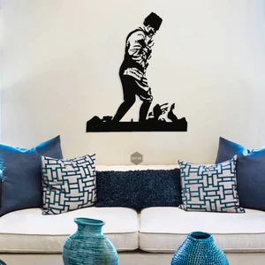 Soft Art Home Ayakta Atatürk Portresi Metal Tablosu
