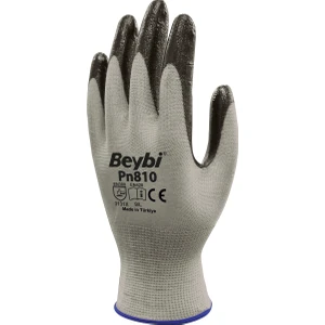 Nitril Poly PN810 Gri/siyah 10