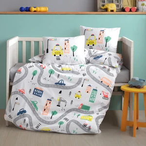 Cote Blanc Route %100 Pamuk Ranforce Bebek Nevresim Takımı 100 x 150 cm