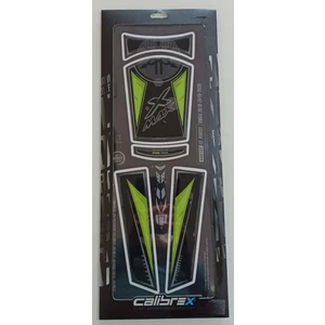 Yamaha Xmax 13 Parça Tank Pad Seti Calibrex - Siyah - Yeşil