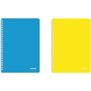 A4 Neon Serisi Spiralli Pp Kapak Kareli Defter 2'li