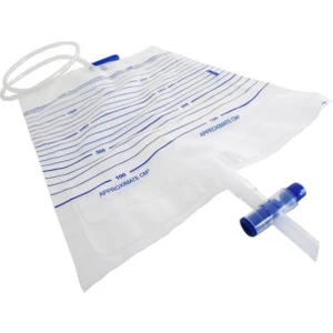 Steril T-Musluklu Idrar Torbası 2000ml 100 Adet