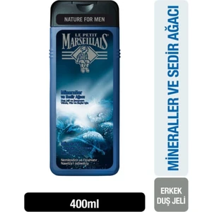 Le Petit Marseillais Duş Jeli Men Serisi Mineral Ve Sedir Ağacı 400ml
