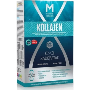 Zade Vital Kollagen Takviye Edici Gıda 40 Bitkisel Sert Kapsül
