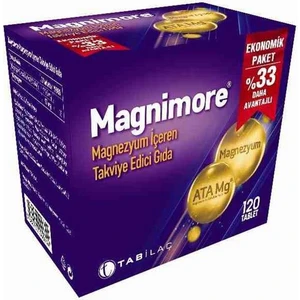 Magnimore Magnezyum Içeren Takviye Edici Gıda 120 Tablet