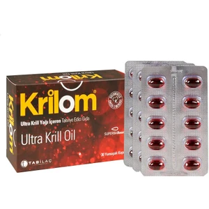 Ultra Krill Oil Takviye Edici Gıda 30 Yumuşak Kapsül