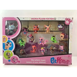 Minişler Ailesi 15 Parça Minişler - Littlest Pet Homes Minişler - Petshops Ailesi