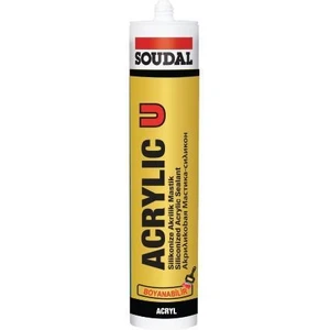 Acryl U Silikonize Mastik 450 gr Beyaz