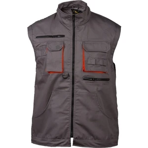 Orange Safety Harman Karışımı Çok Cepli Teknik Yelek