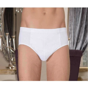 12 Adet Beyaz Renk Slip Külot